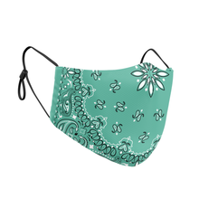 Load image into Gallery viewer, Bandana Reusable Contour Masks - Protect Styles
