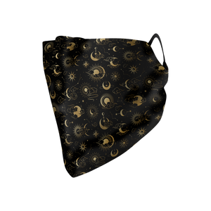 Celestial Gold Hankie Mask - Protect Styles