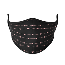 Load image into Gallery viewer, Chain of Hearts Reusable Face Mask - Protect Styles
