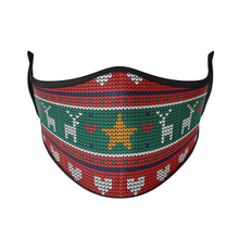 Load image into Gallery viewer, Christmas Sweater Reusable Face Masks - Protect Styles
