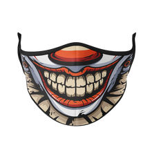 Load image into Gallery viewer, Evil Clown Reusable Face Mask - Protect Styles