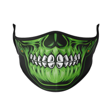 Load image into Gallery viewer, Glowing Skull Reusable Face Mask - Protect Styles