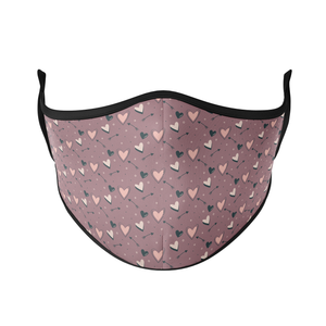 Hearts and Arrows Reusable Face Mask - Protect Styles