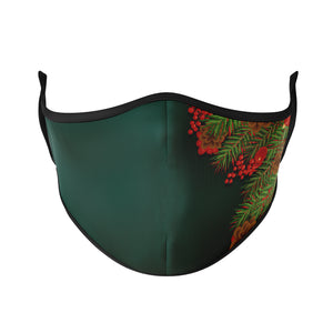 Holiday Branches Reusable Face Masks - Protect Styles