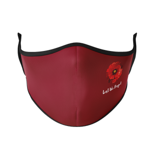 Lest We Forget Reusable Face Masks - Protect Styles