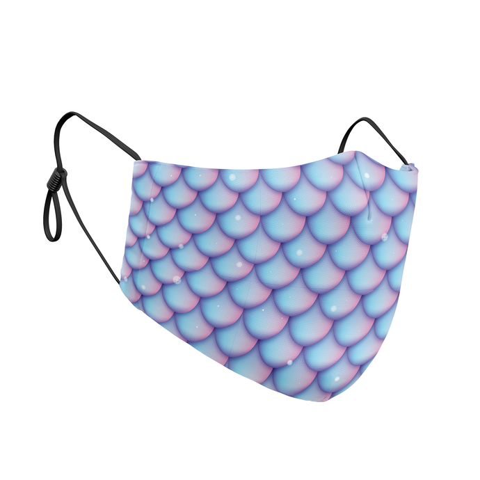 Mermaid Scales Reusable Contour Masks - Protect Styles