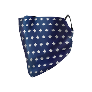 Navy Maple Hankie Mask - Protect Styles