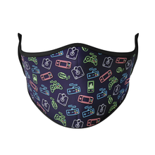 Load image into Gallery viewer, Neon Gamer Reusable Face Mask - Protect Styles
