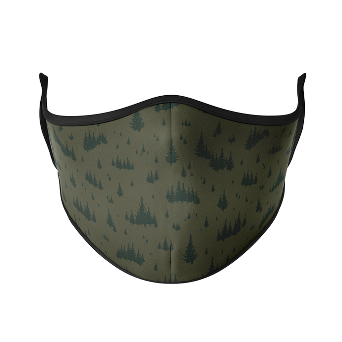 Pine Trees Reusable Face Masks - Protect Styles
