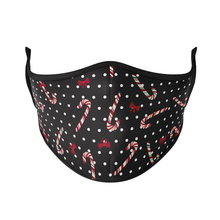 Load image into Gallery viewer, Polkadot Candycane Reusable Face Masks - Protect Styles
