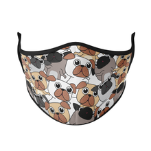 Load image into Gallery viewer, Pugs Reusable Face Masks - Protect Styles

