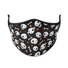 Load image into Gallery viewer, Spooky Skulls Reusable Face Mask - Protect Styles