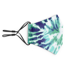 Load image into Gallery viewer, Streak Tie Dye Reusable Contour Masks - Protect Styles
