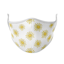 Load image into Gallery viewer, Sun Daisy Reusable Face Mask - Protect Styles

