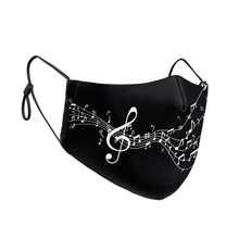 Load image into Gallery viewer, Treble Clef Reusable Contour Masks - Protect Styles
