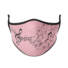 Load image into Gallery viewer, Treble Clef Reusable Face Masks - Protect Styles
