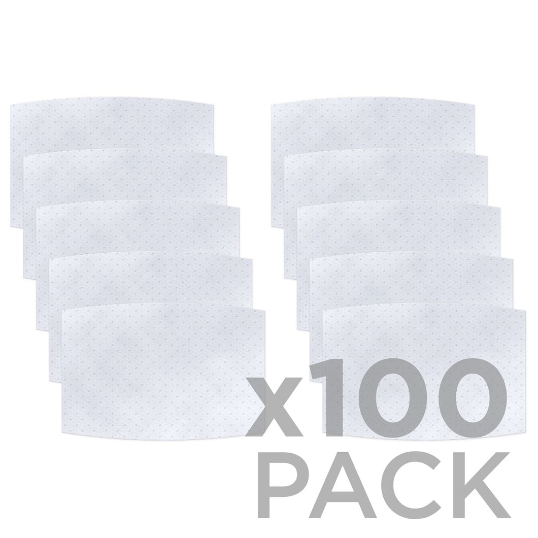 Non-Woven Polypropylene 3-layer Filter 100-Pack ($1.10ea) - Protect Styles