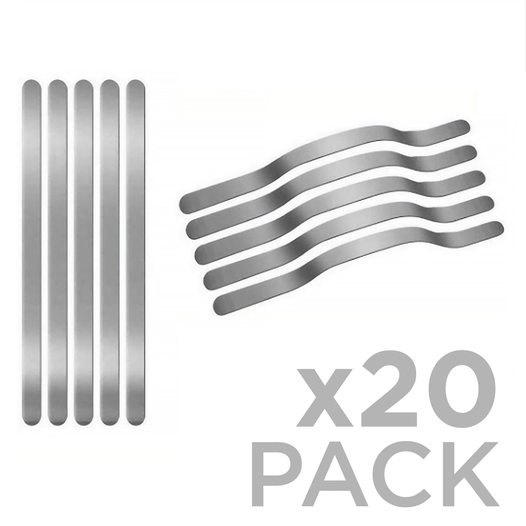 Aluminum Nose Strips 20-Pack - Protect Styles