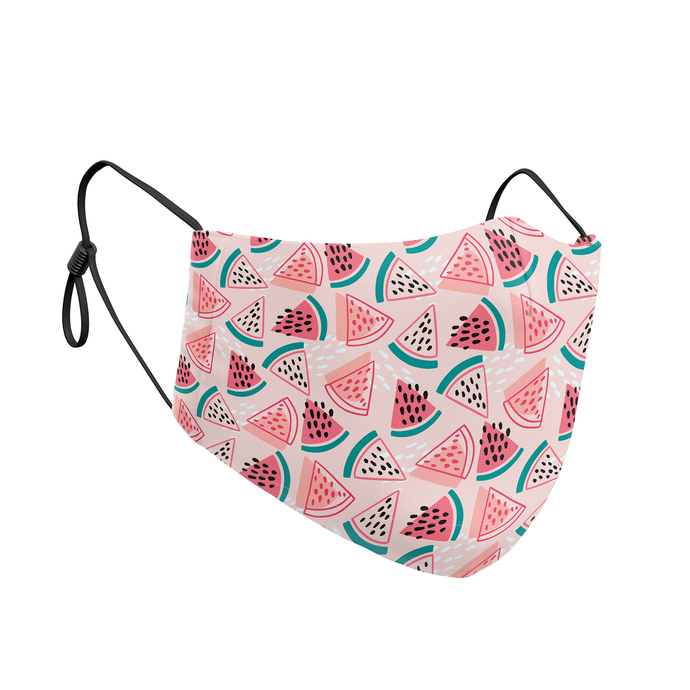 Abstract Watermelon Reusable Contour Masks - Protect Styles