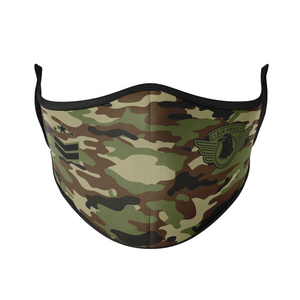 Air Force Reusable Face Mask - Protect Styles