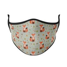 Load image into Gallery viewer, Autumn Fox Reusable Face Mask - Protect Styles
