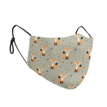 Load image into Gallery viewer, Autumn Fox Reusable Contour Masks - Protect Styles
