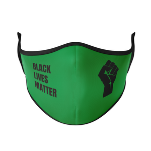 Black Lives Matter Reusable Face Mask - Protect Styles
