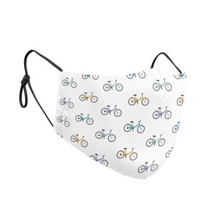 Bicycles Reusable Contour Masks - Protect Styles