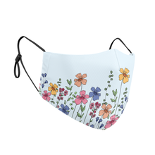 Load image into Gallery viewer, Blooming Flowers Reusable Contour Masks - Protect Styles
