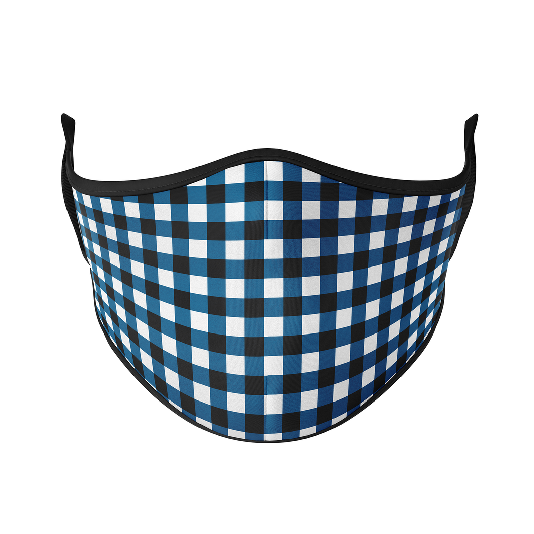 Gingham Checks Reusable Face Masks - Protect Styles