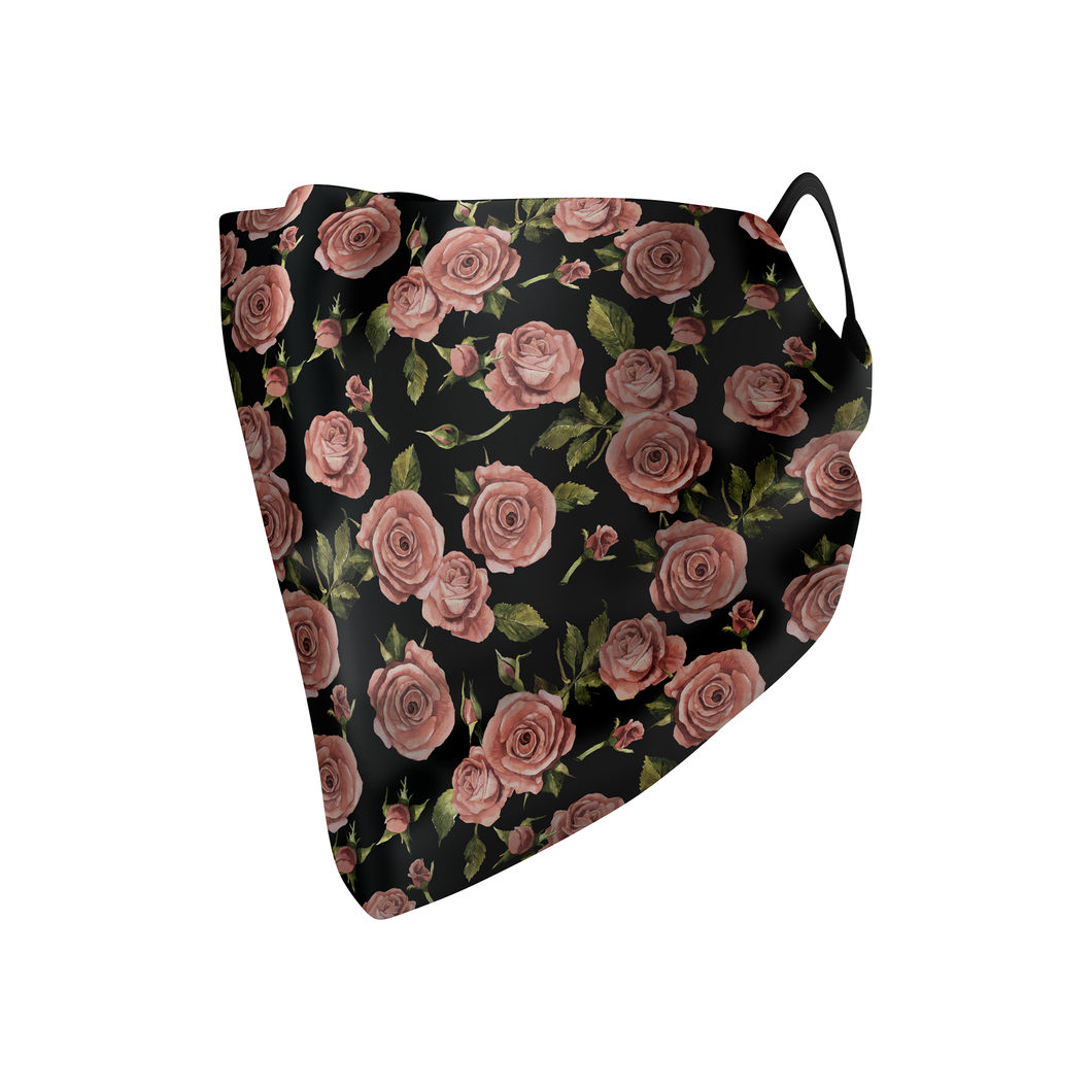 Blush Roses Hankie Mask - Protect Styles