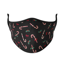 Load image into Gallery viewer, Candy Cane Reusable Face Masks - Protect Styles
