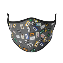 Load image into Gallery viewer, Cassette Reusable Face Masks - Protect Styles

