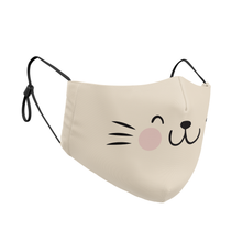 Load image into Gallery viewer, Cat Face Reusable Contour Mask - Protect Styles

