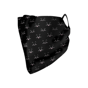 Cat Faces Hankie Mask - Protect Styles