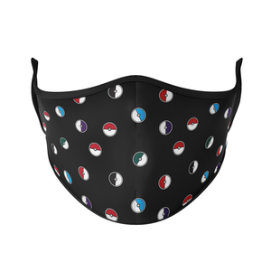 Catch 'Em All Reusable Face Masks - Protect Styles