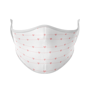 Chain of Hearts Reusable Face Mask - Protect Styles