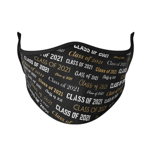 Class of 2021 Print Reusable Face Masks - Protect Styles