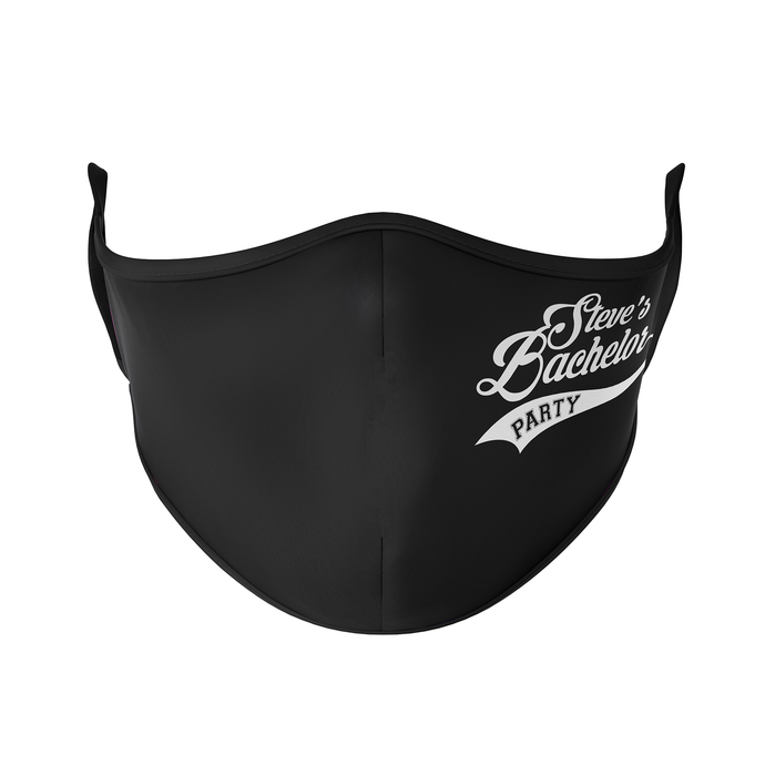 Customizable Bachelor Party Reusable Face Masks - Protect Styles