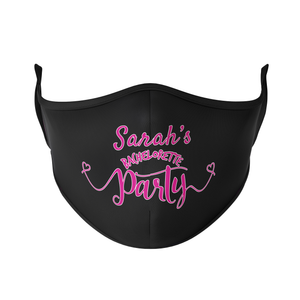 Customizable Bachelorette Party Reusable Face Masks - Protect Styles