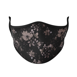 Dark Floral Reusable Face Masks - Protect Styles