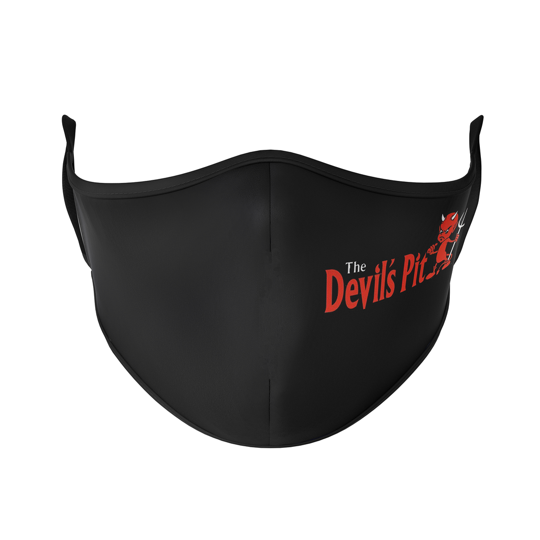 The Devils Pit Bar and Patio Reusable Face Masks - Protect Styles