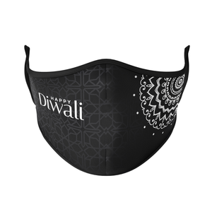 Happy Diwali Reusable Face Masks - Protect Styles