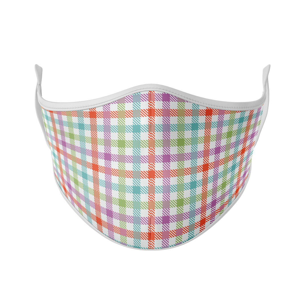 Easter Gingham Reusable Face Masks - Protect Styles