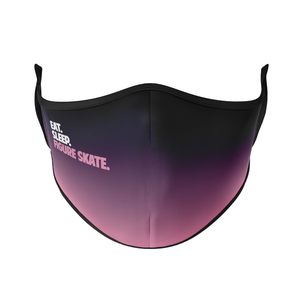 Eat Sleep Figure Skate Reusable Face Masks - Protect Styles