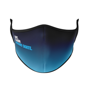 Eat Sleep Figure Skate Reusable Face Masks - Protect Styles