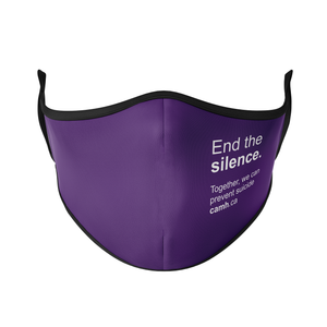 CAMH End the Silence Reusable Face Masks - Protect Styles