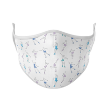 Load image into Gallery viewer, Figure Skater Print Reusable Face Masks - Protect Styles

