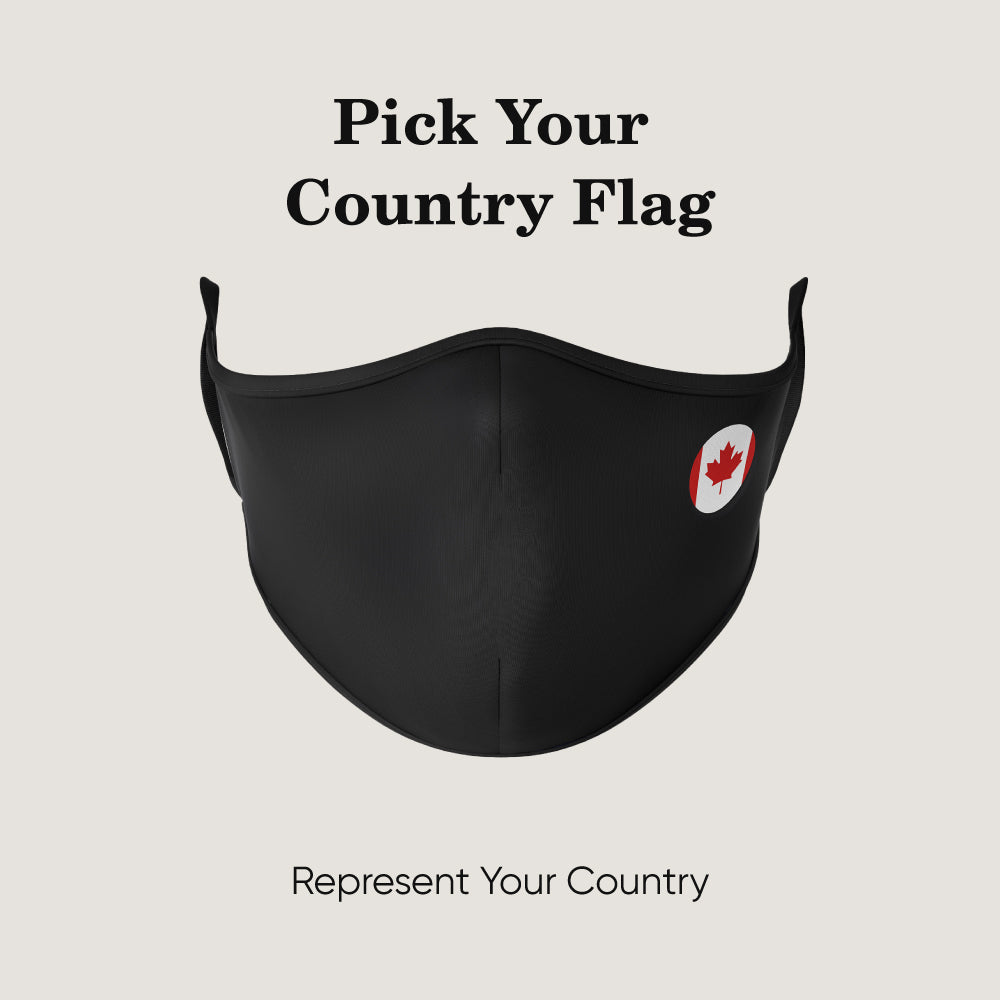 Pick Your Country Flag Mask - Protect Styles