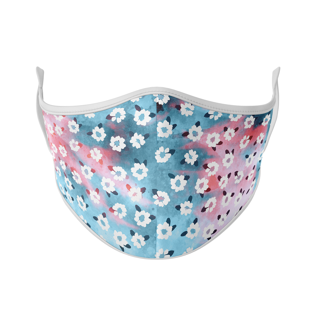 Floral Tie Dye Reusable Face Masks - Protect Styles